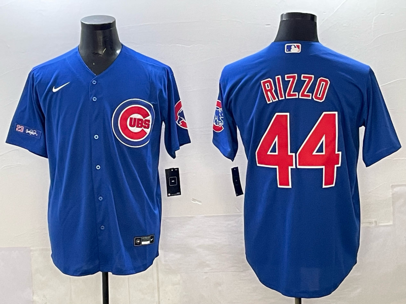 Men Chicago Cubs #44 Rizzo blue Nike MLB 2025 jersey 004